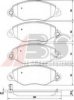 A.B.S. 37256 OE Brake Pad Set, disc brake